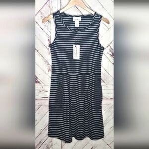 For The Republic Sleeveless Nautical Stripe Dress